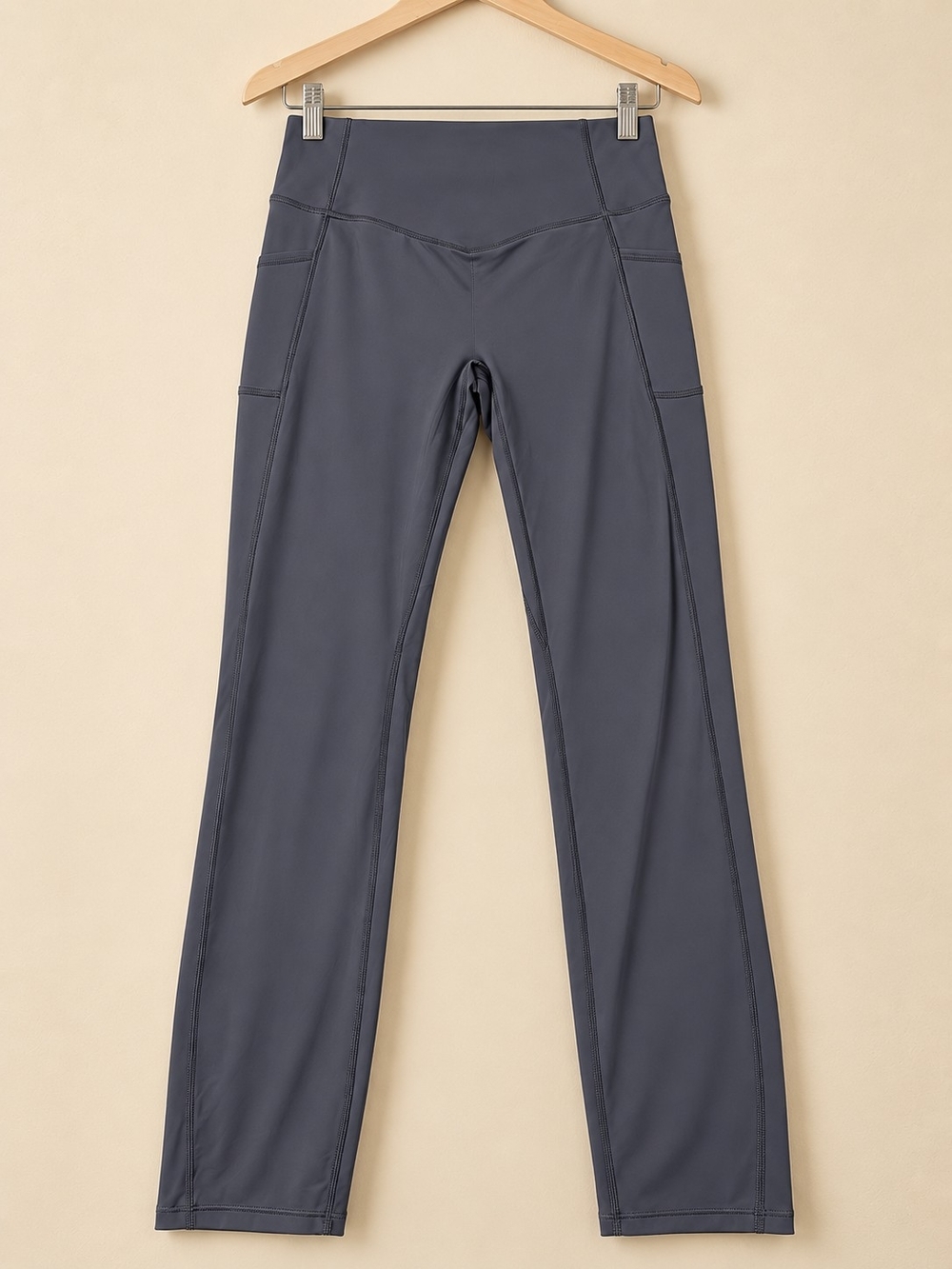 Halara Flex High Waisted Back Side Pocket Slight Flare Work Pants Slight Flare